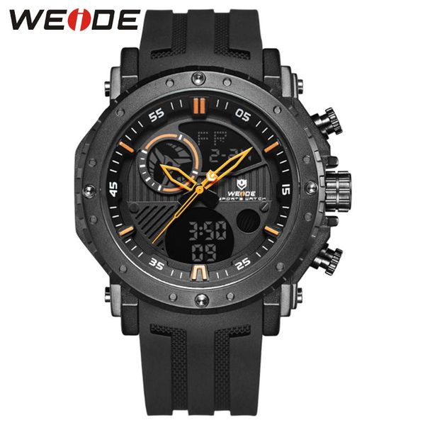 Montres-bracelets WEIDE 2021 hommes montre numérique mâle horloge horloges hommes sport étanche militaire analogique chronographe
