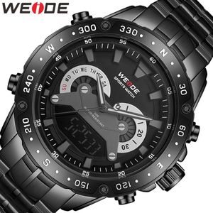 Montres-bracelets WEIDE Hommes Montre Reloj Analog Sports Digital Casual Militaire Quartz Auto Date Tops Horloges