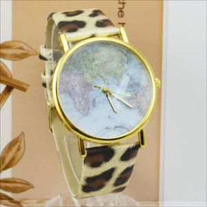 Montres-bracelets Womage Design de mode Montre Femmes Montres Bande de cuir Quartz Prix Drop