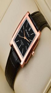 Montre-bracelets Womage Leather Band Montre Femme 2021 Fashion Casual Rectangle Quartz Women039s Clock Ladies Watch Gift9818866