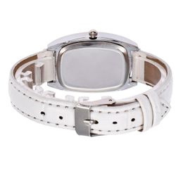 Montres-bracelets femmes mode bracelet en cuir analogique Quartz montres-bracelets rondes Orloges Vrouwen Kadin Kol Saati Zegarki Damskie horloge