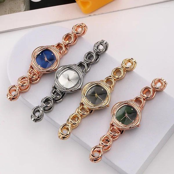 Montres-bracelets Montre Femme Marque Bracelet Creux Mode Élégant Étanche Fille V74