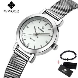 Montres-bracelets Montre Femme Ultra Mince En Acier Inoxydable Quartz Dame Casual Heures Bracelet Montres Femmes Amant Femme Horloge GiftWrist