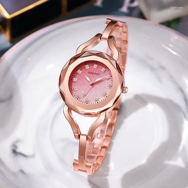 Montres-bracelets pour femmes, montre-Bracelet, mode, Version coréenne, Tiktok, diffusion en direct, Quartz, vente en gros