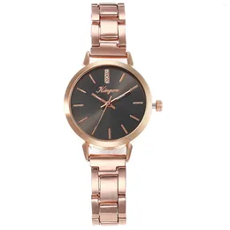 Montres-bracelets femmes montre noël diamant bracelet en cuir analogique Quartz mode montres femme décontracté dames Reloj Para Mujer