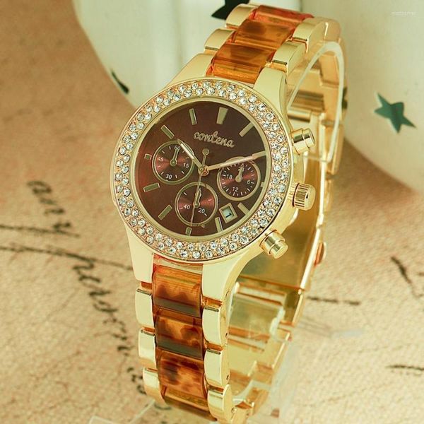 Relojes de pulsera Relojes de mujer 2022 Ginebra Diseñador Famoso Reloj de mujer Reloj de mujer Diamante Cuarzo Muñeca Regalos para