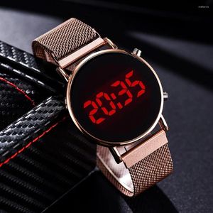 Horloges Dameshorloges Elektronisch horloge Buitenlandse handel Damesmode Led-explosie Digitaal display Reloj Para Mujer