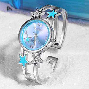 Montres-bracelets Femmes Montres En Acier Inoxydable Bracelet Bracelet Strass Montre Mujer Robe De Soirée De Luxe Femme Relogio Feminino Reloj De