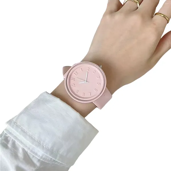 Relojes de pulsera Relojes Casaul para mujer Reloj de correa de cuero resistente al agua con esfera de fácil lectura para profesionales y estudiantes