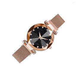 Polshorloges pols horloge decoratief gesp geworden kwarts analoge polshorloge sterrenhemel sky dressing kleding decoratie outdoor girls cadeau