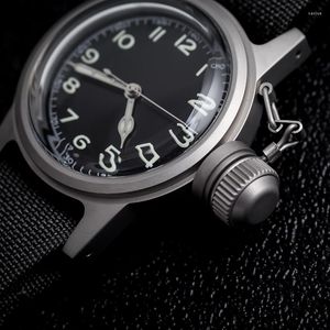 Polshorloges xiliu 36mm Diameter Frogman Militaire Watch Tweede Wereldoorlog Vintage Watch/NH35 Automatische beweging/duiken