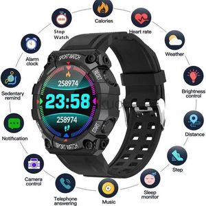 Horloges Y56 Smart Watch Heren Dames Smartwatch Hartslag Bloeddrukmeter Fitness Tracker Horloge Slimme armband voor Android en IOS 24329