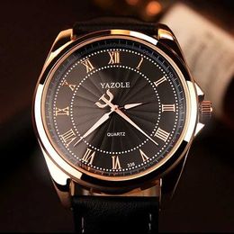 Montre-bracelettes yazole quartz watch mens top marque luxe 2024 watch quartz watch hodinky reno masculino erkek kol saatil2304