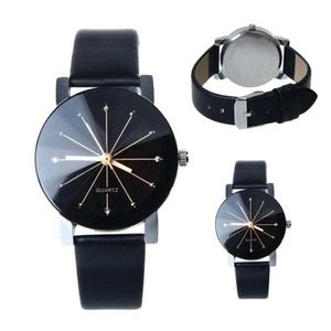 Montre-bracelets YUESHANG Watches 2022 Relogio Feminino montre des hommes Top Pu Leather Military Time Clock 1705