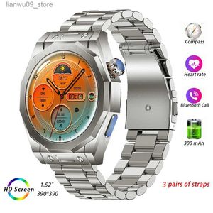 Horloges Z83 Max Smart Horloge voor Mannen Vrouwen NFC Smartwatch Heren Polshorloge Bandjes Waterdichte Horloges Fitness Armband Met 3 BandjesQ231123