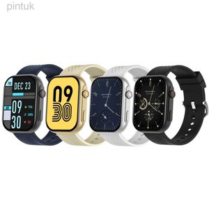 Horloges ZL80 Smart Watch voor heren Dames 123 Sport IP67 Waterdicht 2.01 Fitness Tracker voor Android/iOS-telefoons met hartslagmeter 24329