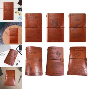 Écriture de journal Notebook Birthdayable Refipillable Vintage Sketchbook Craft Paper Dessin Fomen Men Men Unique Gift Handmade Note Book