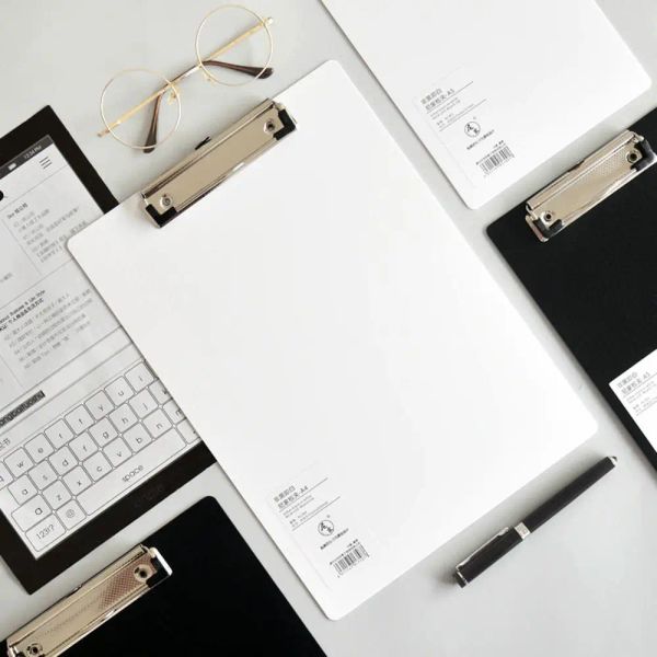 Écriture de feuille de feuille A4 A5 A6 Fichier de dossier Document Document écrivant Tablet Papier Organisateur Écriture PAD BLANC BLANC ÉCRIT