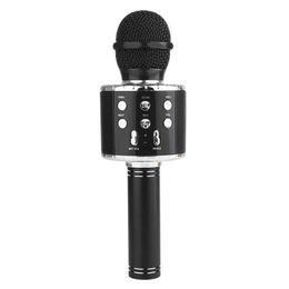 Haut-parleur sans fil, microphone, karaoké, lecteur Hifi, Bluetooth, Portable, pour XS 6 6s 7, ipad, iphone, Samsung, tablettes PC PK Q7, WS-858L