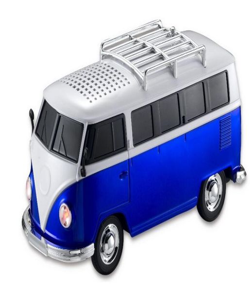WS266 Mini altavoz estéreo portátil de juguete para autobús compatible con tarjeta TF reproductor de MP3 USB con batería externa altavoces subwoofer 4392612