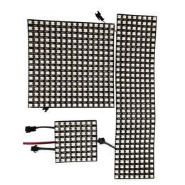 Modules flexibles WS2812B RGB 5050 SMD, 8x8 16x16 8x32 pixels, écran matriciel, Module Led IC WS2812, adressable individuellement, DC5V2879