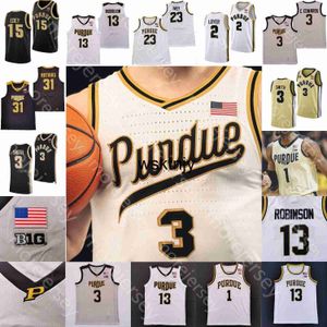 Wsk Purdue Boilermakers basketbalshirt NCAA College Zach Edey Fletcher Loyer Braden Smith Furst Newman Gillis Kaufman Renn Robinson Ivey Morton Jenkins Jr Marti