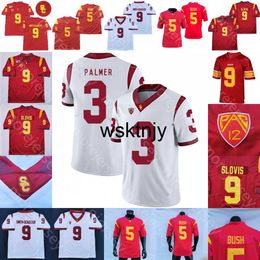 Wsk USC Trojans Southern California Football Jersey NCAA College Calen Bullock Brown Barlow Blackmon Goforth Matthews Seau OJ Simpson Lott Woods Slovis Darnold Pal