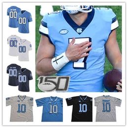 Wskt Custom North Carolina Tar Heels UNC College Jersey Football Sam Howell Mitchell Trubisky Ty Chandler Josh Downs Jeremiah Gemmel Cam'Ron