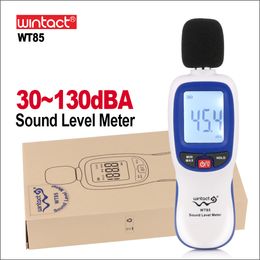 WT85 Mini medidores de nivel de sonido digitales 30 ~ 130db medidor de decibelios de ruido Digital instrumentos de medición digitales