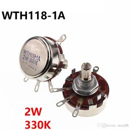 WTH118 2W 330K Single Turn Carbon Film Potentiomètre ACCESSOIRES DE MACHINE DE SOUDANT ELECTRIQUE