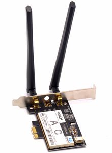 WTXUP Wireless-AC 9260 double bande 802.11ac 1730 Mbps adaptateur WiFi PCI-e de bureau + carte réseau Bluetooth 5.0 WLAN pour Intel 9260ac