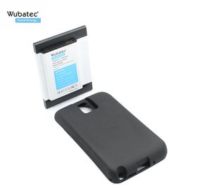 WUBATEC 1X 10000 MAK NFC B800BC Uitgebreide batterij + Cover voor Samsung Galaxy Note3 Opmerking 3 N9000 N9002 N9005 N900S N900L N900K