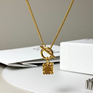 Wup9 hanger kettingen ontwerper Loews luxe sieraden topaccessoires vintage 18k goud merk trui glamour dames bruiloft deel
