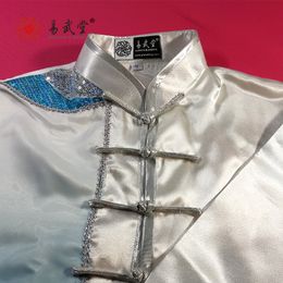 Wushu Suit de calidad perfecta Tai Chi Kung Fu Uniforme y uniforme de arte marcial para hombres, mujeres y niños