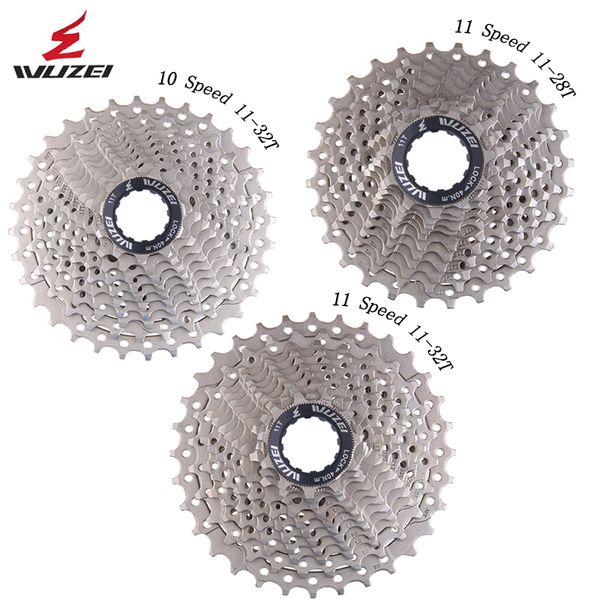 Wuzei 8 9 10 11 12 Velocador de bicicleta de carretera de 12 velocidades 23/25/28/30/32/34/36T Ruedas libres de 24/27/30 Cassette Sprocket All Size Bicicleta