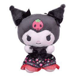 WWholesale super schattige aardbei rok Kuromi knuffels kinderspelletjes speelkameraadjes vakantie cadeau kamer decor