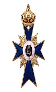 Médaille de mérite militaire bavarois de la Première Guerre mondiale Merenti Badge0123457401335