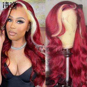 Wxw99j Deux 613 13x4 BodyWave Lace Front perruques de cheveux humains 230323