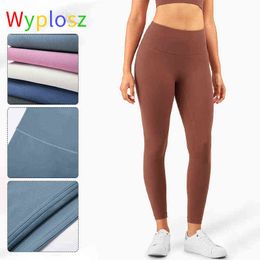 Wyplosz yoga leggings broek huidvriendelijke naaktheid hoge taille heup lift naadloze sport vrouwen fitness workout compressie running h1221