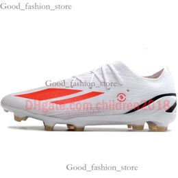 X Crazyfast SpeedPortal FG Heren voetbalschoenen Lage Wereldbeker Infinito Nightstrike Pearlized Footwear White Outdoor Big Boys Football Cleats Maat 282