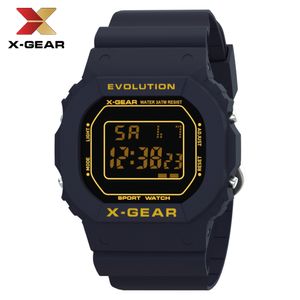 X-GEAR 2019 hommes montres mode Super classique montre numérique unisexe mâle montre-bracelet Rectangle enfants Sport montres