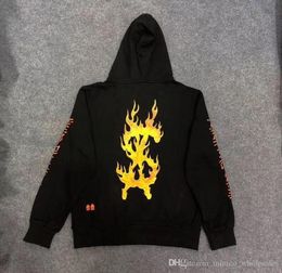 X Ksubi Flaming Dollar Fashion Designer Merk Hoodies voor Dames Heren Hoodie Sweatshirts Hoodie XSQ7163458