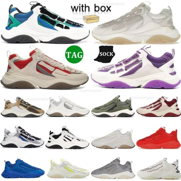 Chaussures de créateur Balentre de coureur de coureur blanc vert rouge violet gris clair clairement sole jaune marron multi-rouge borgogne blanc noir herbe bleu tan milles gris mens femme