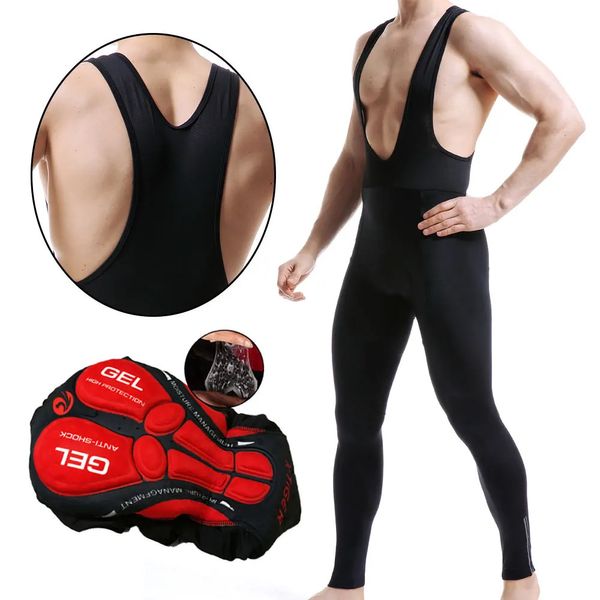 X-Tiger Cyclisme Bib Pantalon Long 5D Rembourré VTT Collants Leggings En Plein Air Hommes Pantalon De Vélo Équitation Vélo UPF50 240223