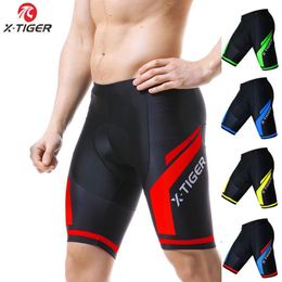 X-TIGER short de cyclisme 5D Gel Pad hommes short de cyclisme homme vêtements vtt à séchage rapide hommes caleçons Biker Men's306H