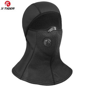 X-Tiger Winter Cycling Mask Fleece Thermisch Keep Warm Winddicht Ski Mask Fishing Skiing Hat Cycling Bicycle Training Face Mask 231220