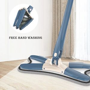 X Type Mops Reinigingsvloer herbruikbare microfiber pads 360 graden platte dweil squeeze voor home wassen magie huishoudelijke reinigingsgereedschap 240412