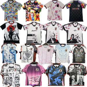 X-XXL 2024 Japan Soccer Jerseys Cartoon Ueda Ito Isagi Atom Tsubasa Minamino Doan Kubo Mitoma Tomiyasu Endo Nakata 24/25 Japans voetbalshirt T Chinese Dragon