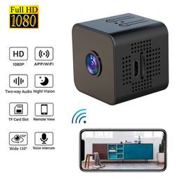 X1 Mini WiFi IP Camera 1080P HD Infrarood Nachtzicht Bewegingsdetectie Bewakingscamera's Home Security Draadloze Cam