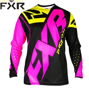 X10z heren t-shirts motorfiets mountainbike mtb fxr racing downhill jersey offroad dh mx fiets locomotief shirt cross country